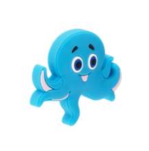 Afbeeldingen van Siro Meubelknop octopus kunststof - L 52mm/H 25mm/B 49mm blauw 