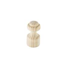 Afbeeldingen van Siro Meubelknop hout - L 15mm/H 29mm/B 15mm vurenhout 