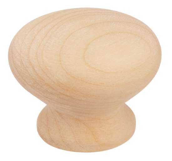Afbeeldingen van Siro Meubelknop hout - L 35mm/H 26mm/B 35mm esdoorn 