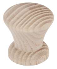 Afbeeldingen van Siro Meubelknop hout - L 30mm/H 31mm/B 30mm essen 
