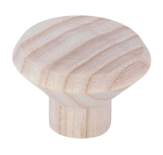 Afbeeldingen van Siro Meubelknop hout - L 35mm/H 25mm/B 35mm essen 