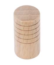 Afbeeldingen van Siro Meubelknop hout - L 14mm/H 26mm/B 14mm gelakt beuken 