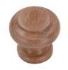 Afbeeldingen van Siro Meubelknop hout - L 30mm/H 27mm/B 30mm eiken gelakt 
