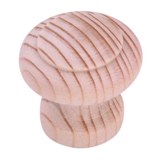 Afbeeldingen van Siro Meubelknop hout - L 30mm/H 27mm/B 30mm vurenhout 