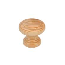 Afbeeldingen van Siro Meubelknop hout - L 30mm/H 27mm/B 30mm grenen gelakt 