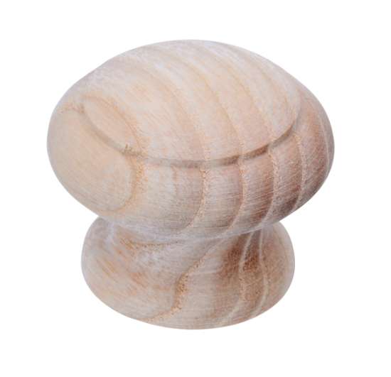 Afbeeldingen van Siro Meubelknop hout - L 35mm/H 29mm/B 35mm essen 