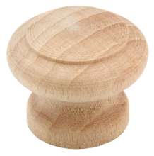 Afbeeldingen van Siro Meubelknop hout - L 35mm/H 29mm/B 35mm beuken 