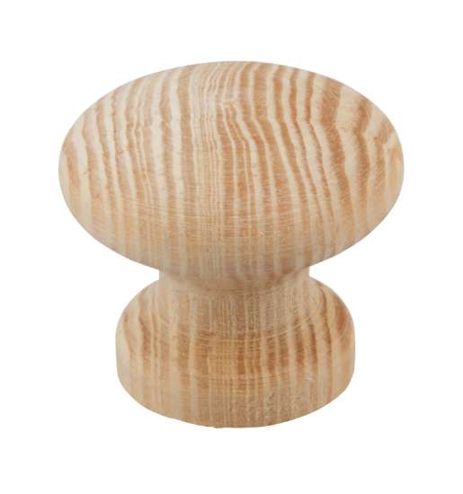 Afbeeldingen van Siro Meubelknop hout - L 30mm/H 26mm/B 30mm grenen 