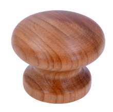 Afbeeldingen van Siro Meubelknop hout - L 35mm/H 27mm/B 35mm kersen gelakt 