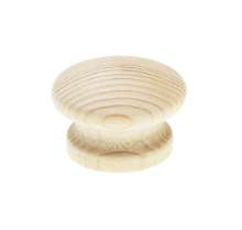 Afbeeldingen van Siro Meubelknop hout - L 44mm/H 28mm/B 44mm vurenhout 