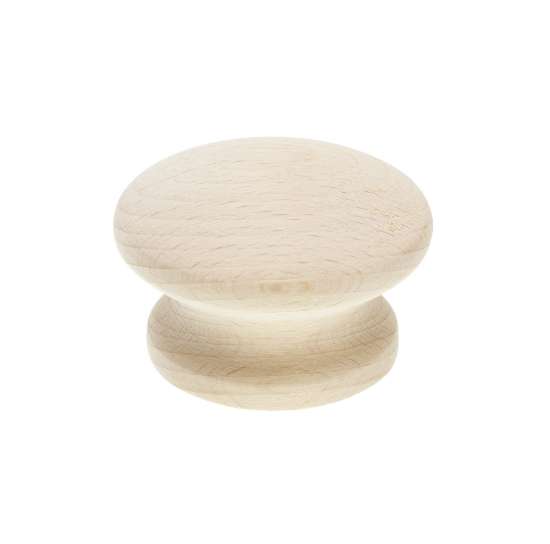 Afbeeldingen van Siro Meubelknop hout - L 44mm/H 28mm/B 44mm beuken 