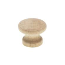 Afbeeldingen van Siro Meubelknop hout - L 35mm/H 27mm/B 35mm beuken 