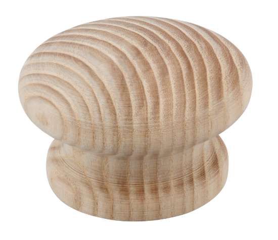 Afbeeldingen van Siro Meubelknop hout - L 44mm/H 28mm/B 44mm essen 