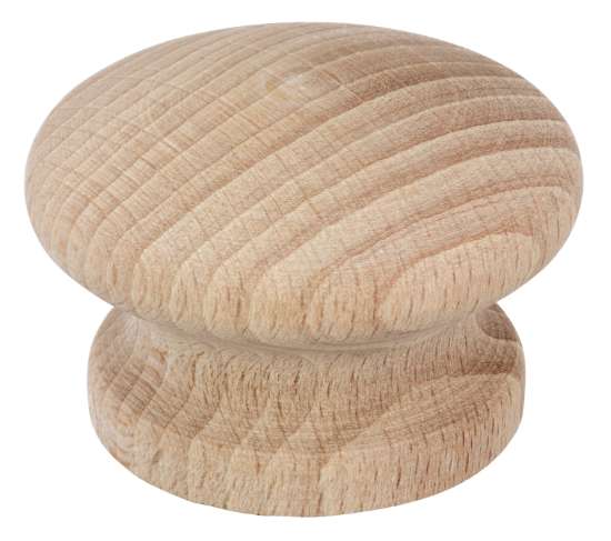 Afbeeldingen van Siro Meubelknop hout - L 44mm/H 28mm/B 44mm beuken 