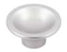 Afbeeldingen van Siro Meubelknop kunststof - L 36mm/H 18mm/B 36mm chroom mat 