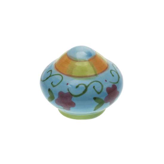 Afbeeldingen van Siro Meubelknop keramisch - L 38mm/H 32mm/B 38mm veelkleurig 