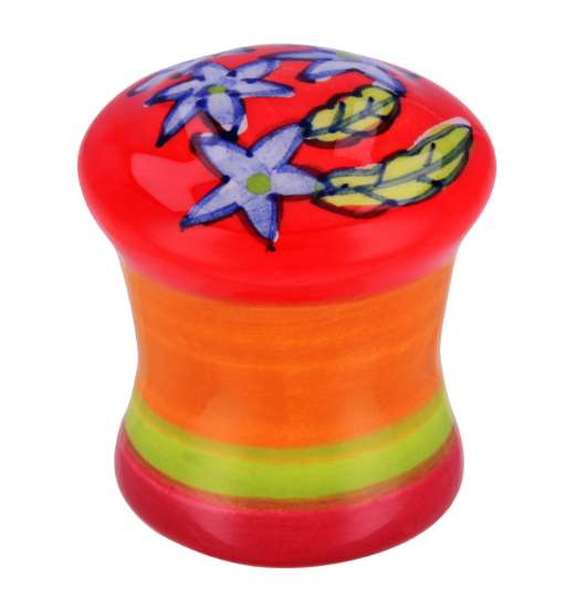 Afbeeldingen van Siro Meubelknop keramisch - L 30mm/H 34mm/B 30mm veelkleurig 