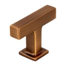 Afbeeldingen van Siro meubelknop metaal - L46mm/B18mm/H34mm - antiek goud