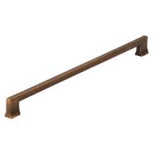 Afbeeldingen van Siro meubelgreep metaal - boorafstand 320mm L340mm/B14mm/H30mm - messing antiek goud