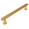 Afbeeldingen van Siro meubelgreep metaal - boorafstand 160mm L198/H29B15mm - mat goud