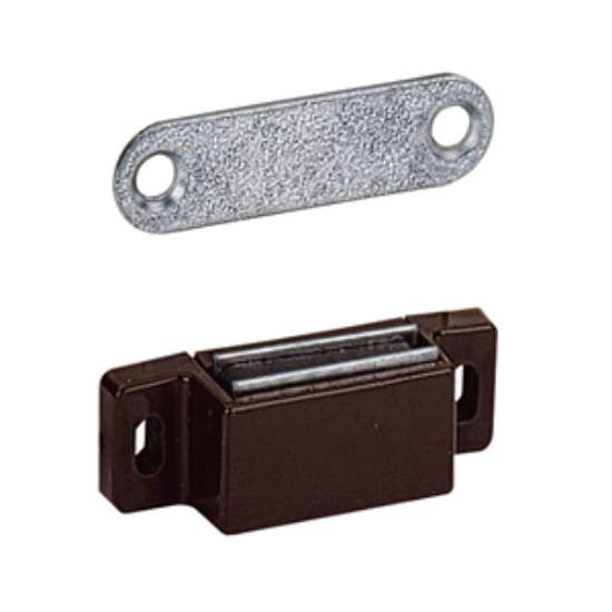 Afbeeldingen van Hettich Magneetsnapper  M 71/GP 2 40 N, bruin gepassiveerd