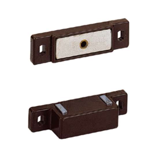 Afbeeldingen van Hettich Magneetsnapper M 64/GP 5 50 N, bruin gepassiveerd