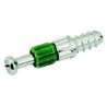 Afbeeldingen van Hettich Verbindingsbout Twister DU 243 T, 20 mm, groen