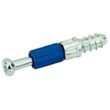 Afbeeldingen van Hettich Inschroefdeuvels Twister DU262 T, 24,5 mm, verzinkt, blauw