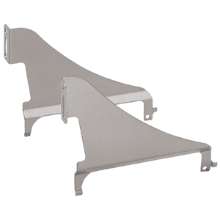 Afbeeldingen van Hettich Frontsteun voor schuifladesystemen, aluminiumkleurig, Links/Rechts