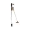 Afbeeldingen van Hettich Klephouder Klassik D met magnetische sluiting / 290, links, vernikkeld