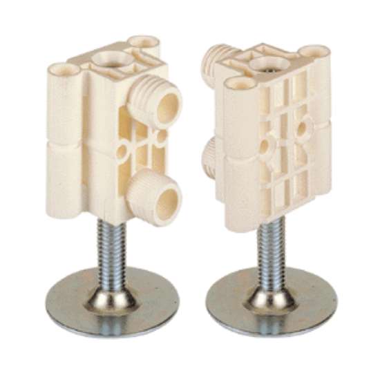 Afbeeldingen van Hettich Plintversteller Systema Top 2000 voor middenwand, 80 - 120 mm