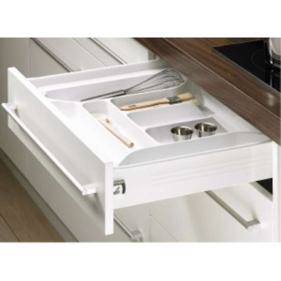 Afbeeldingen van Hettich OrgaTray 650, T           433           -           483  / B 500 - 540 mm, wit