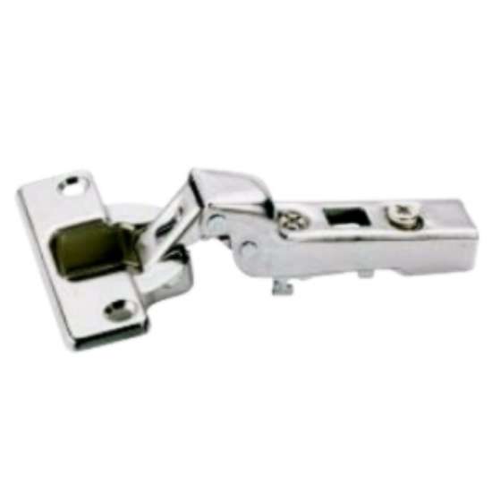 Afbeeldingen van Hettich Intermat 110°-scharnier (Intermat 9943), half opliggend, openingshoek 110°, TH-boorbeeld 52 x 5,5 mm, voor schroefbevestiging (-)