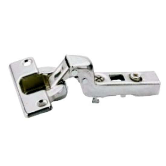 Afbeeldingen van Hettich Intermat 110°-scharnier (Intermat 9943), inliggend, openingshoek 110°, TH-boorbeeld 52 x 5,5 mm, voor schroefbevestiging (-)
