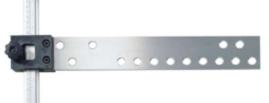 Afbeeldingen van Hettich Accura boorlichaam voor ladegeleiders, aluminium/kunststof