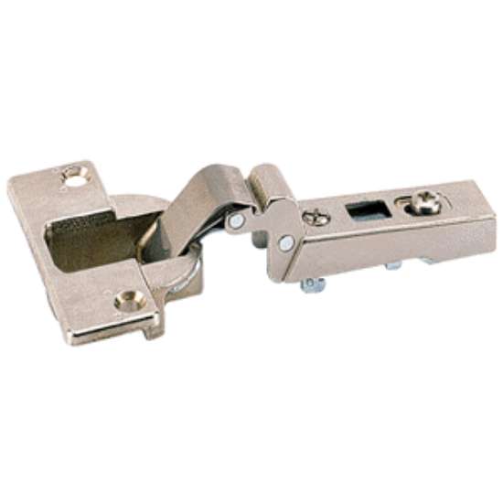 Afbeeldingen van Hettich Intermat 9935 voor dikke deuren tot 43 mm (Intermat 9935), half opliggend, openingshoek 95°, TH-boorbeeld 52 x 5,5 mm, voor schroefbevestiging (-)