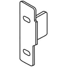 Afbeeldingen van Blum staalbox front Metabox - links om te schroeven - vernikkeld ZSF.1510.05FROB