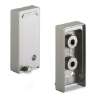 Afbeeldingen van Hettich Eindkap Capris, L 10 mm, B 21 mm, H 46 mm, roestvrij staal finish geborsteld