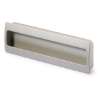 Afbeeldingen van Hettich greep om in te laten Misnia, boorafstand 160, L 180 mm, B 54 mm, H 18,5 mm, Vernikkeld mat finish