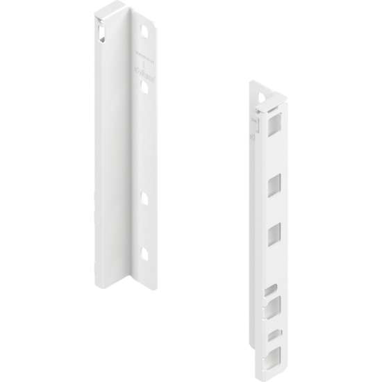 Afbeeldingen van Blum rugwandverbinder Merivobox - hoogte E links+rechts - zijdewit ZB4E000S