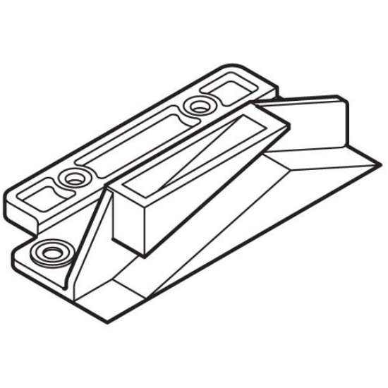Afbeeldingen van Blum Kurvenstuk voor Metabox - R9001 crèmewit 2955300