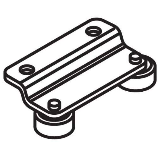 Afbeeldingen van Blum deurafstoter - R9001 crèmewit 2982500