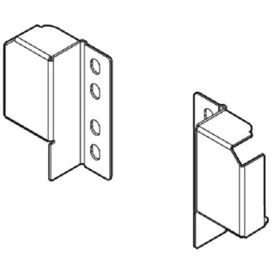 Afbeeldingen van Blum RelinghouderSET voor - Tandembox plus/antaro R+L - zijdewit ZRR.5200