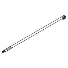 Afbeeldingen van Blum reling Tandembox - Inserta verstelbaar op nominale lengte 300 mm - grijs metallic ZRG.246V.ICREL