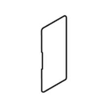 Afbeeldingen van Blum Afdekkap LEGRABOX - binnenkant lade **Blum** - polarzilver ZA7.5700.BTABD