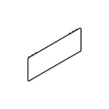 Afbeeldingen van Blum Afdekkap LEGRABOX - binnenkant lade hoogte N **Blum** - carbonzwart ZA7.5710.BTABD