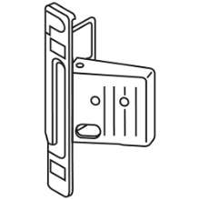 Afbeeldingen van Blum staalbox front rechts - om te schroeven clipversie - vernikkeld ZSF.1200