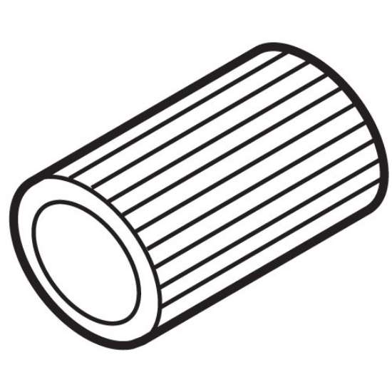 Afbeeldingen van Blum Front-hulpstuk om te - schroeven voor INSERTA-reling - R7037 donkergrijs ZRF.2100
