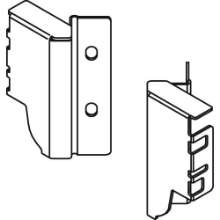 Afbeeldingen van Blum Rugwandhouder - L+R onder 45° voor hoekkast M-lade TANDMEBOX antaro Z30M000S.45EC