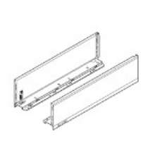 Afbeeldingen van Blum zijwanden L+R Legrabox - nominale lengte 350mm hoogte K - grijs 770K3502S